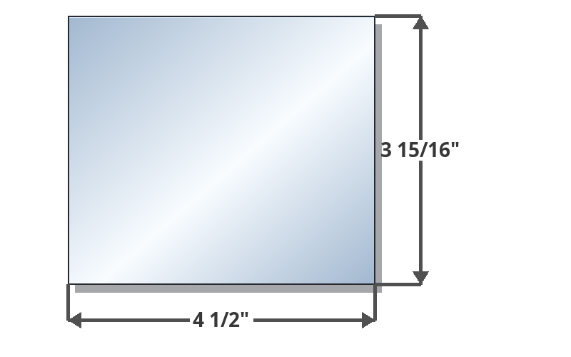 Dovre 2000 mini small, 1800 DV-GL01 Glass