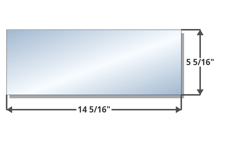 Dovre 2000 Standard Large, 2700 GLS Glass