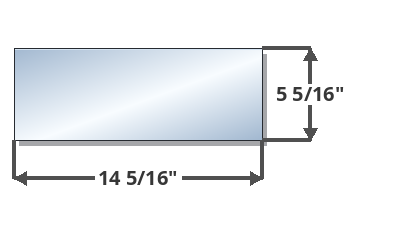 Dovre 2000 Standard Large, 2700 GLS Glass