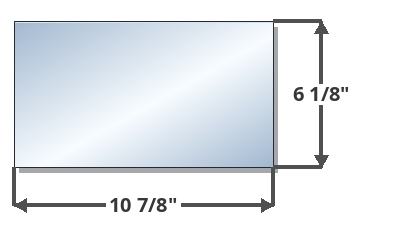 Appalachian 36-BW Side Glass(New)