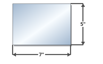Appalachian Double door Glass