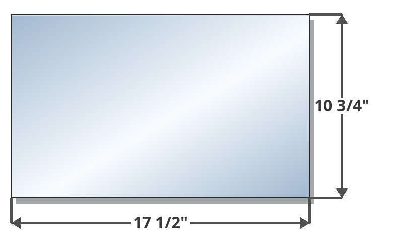 Breckwell P2000FS, P2000, P2000I, P2700, P2000 Tahoe, P2700 Mojave Center Glass