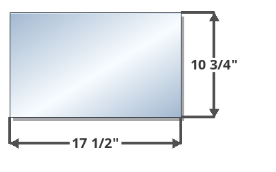 Breckwell P2000FS, P2000, P2000I, P2700, P2000 Tahoe, P2700 Mojave Center Glass