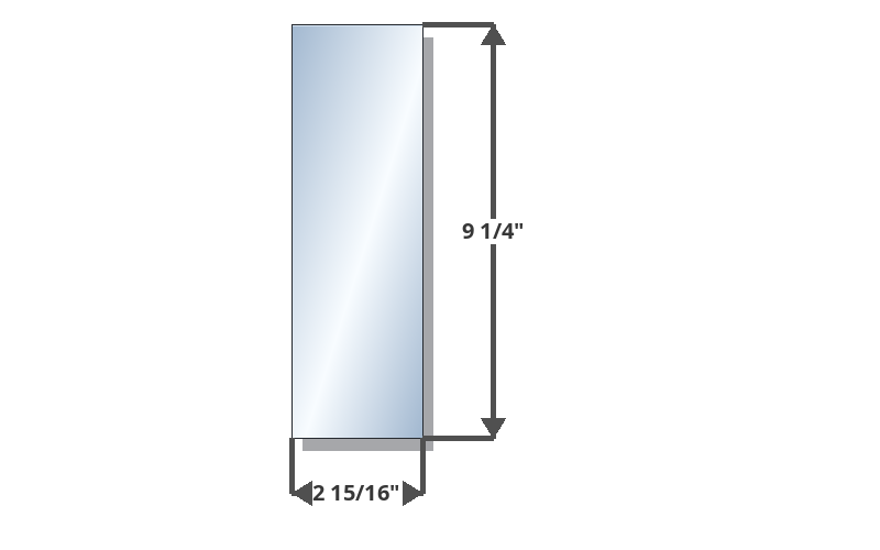 Caddy Cobra Side Glass