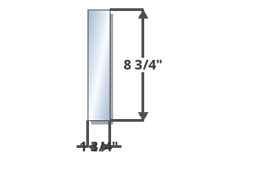 Efel Kamina Coal Glass (5 pcs)