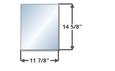 Malm Imperial Carousel Door Glass (Ceramic) (Pre-1994)