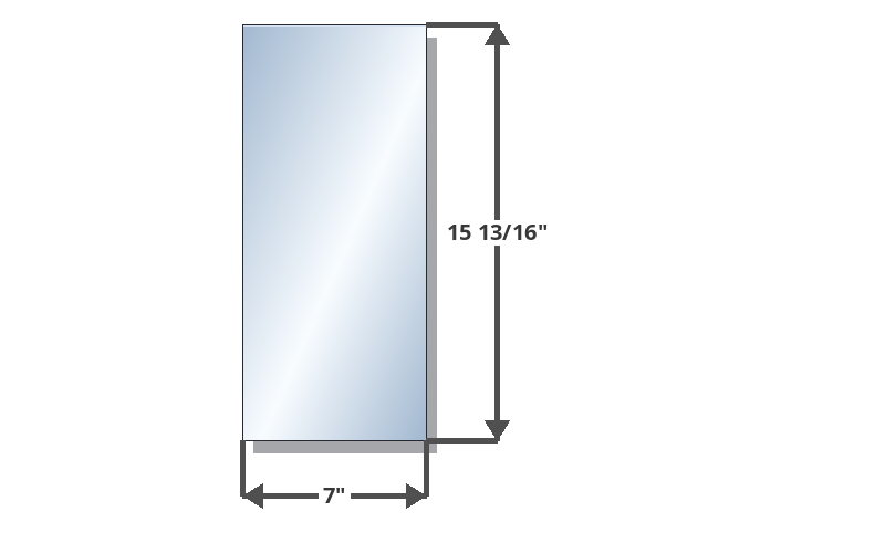 Malm Imperial Carousel Side Glass (Ceramic) (Pre-1994)