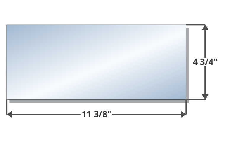 Napoleon NPS40, NPI40, NPS45, NPI45, GDS28, GS28 Side Glass