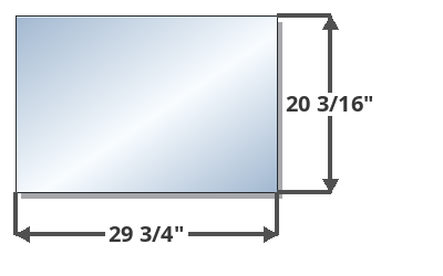 Regency Liberty LRI6E, Horizon HRI6E Glass