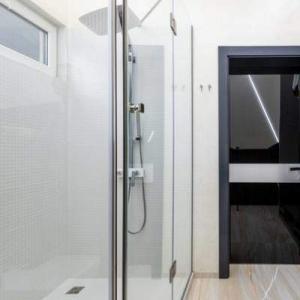 modern glass shower doors price